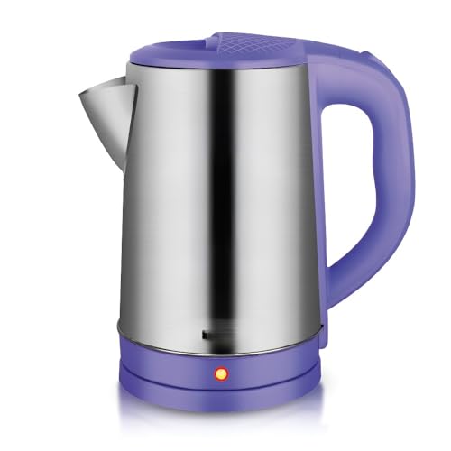 Robuster Wasserkocher Aus Edelstahl 304 Mit 2,3 L Fassungsvermögen, Perfekt For Den Täglichen Gebrauch.(Purple) von TS TAC-SKY