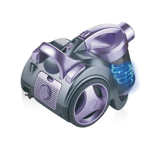 TS TAC-SKY Leistungsstarker Kompaktstaubsauger for Zuhause Mit Automatischer Kabelaufwicklung(Purple) von TS TAC-SKY