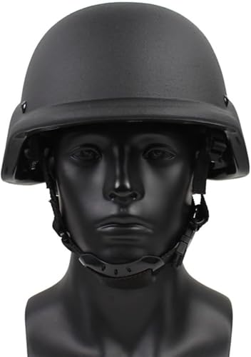 TS TAC-SKY M88 Militärischer Taktischer 3-Stufen-Ballistikhelm Mit Anti-Vibrationssystem Dämpfungssystem Zur Kopf- Und Schwanzverstellung Schusssicherer Aramid-Helm(B) von TS TAC-SKY