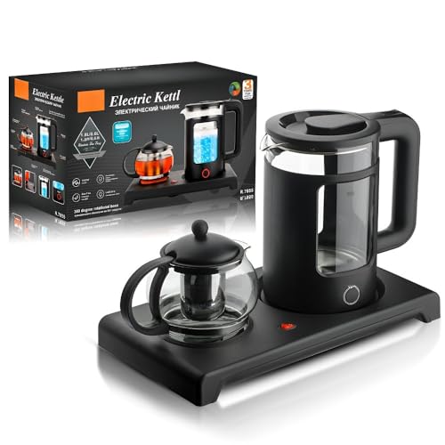 Teezeremonie-Set: 1,8 L Wasserkocher + 0,6 L Isolierter Wasserkocher Mit Teetablett, Perfekt For Teekochen, For Den Einsatz Zu Hause Und Im Büro Teezeremonie-Set: 1,8 L Wasserkocher + 0,6 L Isolierter Wasserkocher Mit Teetablett, Perfekt For Teekochen, For Den Einsatz Zu Hause Und Im Büro von TS TAC-SKY