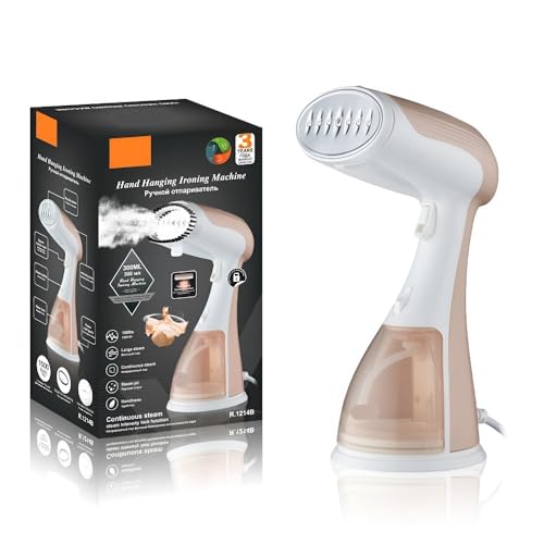 Tragbarer Handdampfglätter For Den Heimgebrauch – Kompaktes Dampfbügeleisen For Knitterfreie Kleidung(Brown) von TS TAC-SKY
