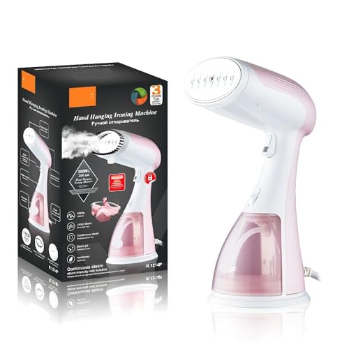 Tragbarer Handdampfglätter For Den Heimgebrauch – Kompaktes Dampfbügeleisen For Knitterfreie Kleidung(Pink) von TS TAC-SKY