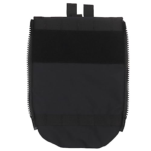 V5 PC Tactical Back Panel Water Bag 3L Hydration Bladder Reservoir Molle System Side Zipper Für FCPC Platte Carrier Jagdweste (Color : BK) von TS TAC-SKY
