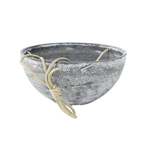 TS Blumenampel, Cera-Mix Pflanzgefäß Nova, frostbeständig und leichtgewichtig, concrete, 25x25x12 cm, 136462 TS Blumenampel, Cera-Mix Pflanzgefäß Nova, frostbeständig und leichtgewichtig, concrete, 25x25x12 cm, 136462 von TS