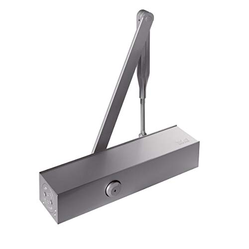 Premium Dorma TS89F EN3-6 Türschließer - Komplettset mit Montageplatte und Scharnierplatte für Effiziente und Sichere Türsteuerung farbe Silber von TS89F EN3-6