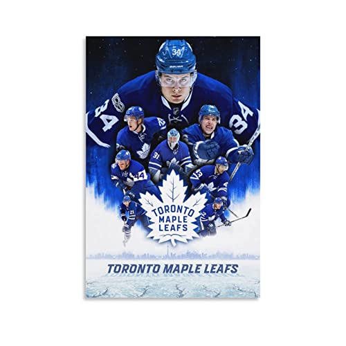 Kunstdruck Poster Kein Rahmen Toronto Maple Leafs Hockey Team All Star Wohnzimmer Poster Schlafzimmer Gemälde 30x50cm von TSALF