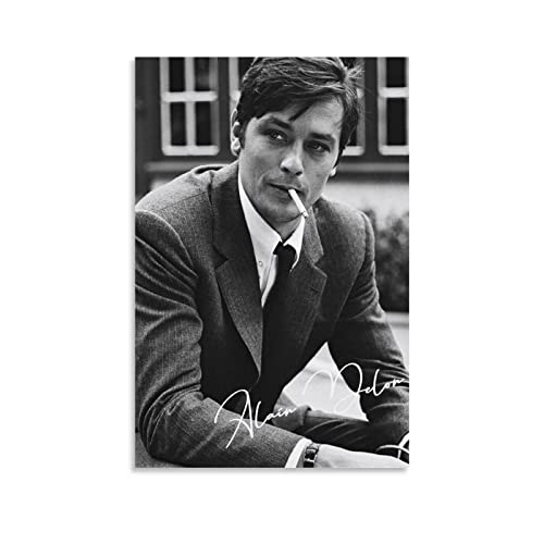 TSALF Leinwand Wandkunst Malerei Kein Rahmen Alain Delon 60x90cm von TSALF