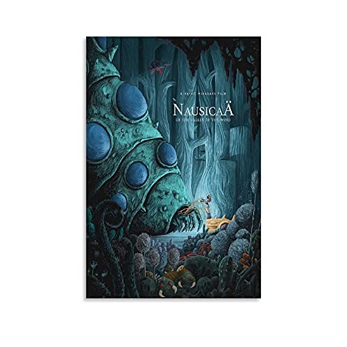 TSALF Poster Kunstdrucke Kein Rahmen GHRT, Motiv: Nausicaa of The Valley of The Wind, modern 60x90cm von TSALF
