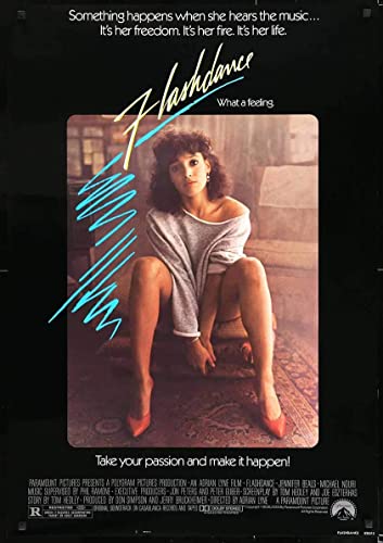 TSALF Poster Kunstdrucke Kein Rahmen Post Flashdance 983 Filmposter Wandkunst 60x90cm von TSALF