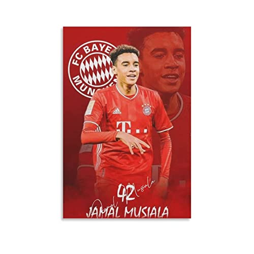 TSALF Poster und Drucke Kein Rahmen Jamal Musiala 60x90cm von TSALF