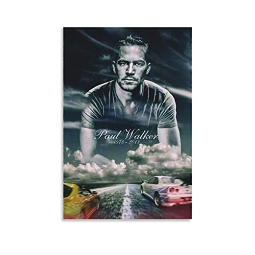 TSALF Poster und Drucke Kein Rahmen Paul Walker Leinwand 60x90cm von TSALF