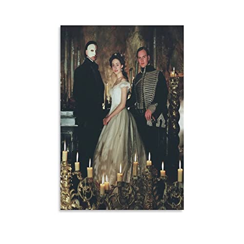 TSALF Wanddeko Poster Kein Rahmen Das Phantom der Oper klassischer Retro-Horrorfilm-Charakter Leinwanddruck Kunstwerke Schlafzimmer Wohnzimmer Dekoration 60x90cm von TSALF