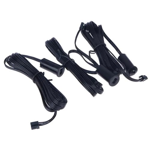 TSALON Touch Motion Sensor Schalter Hand Sweep Welle EIN-Aus 6V-24V IR Bewegung Sensing for Schrank Schrank Licht Kleiderschrank Tür Schublade Lampe (Color : Hand-Waving) von TSALON