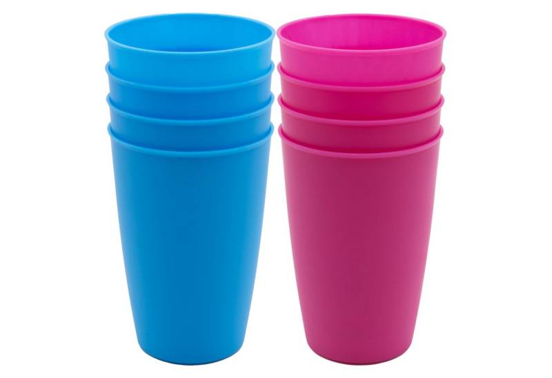 TSB Werk Becher Set Campingbecher Trinkbecher Becher, Picknickgeschirr, Reisebecher, Kunststoff, Set von TSB Werk