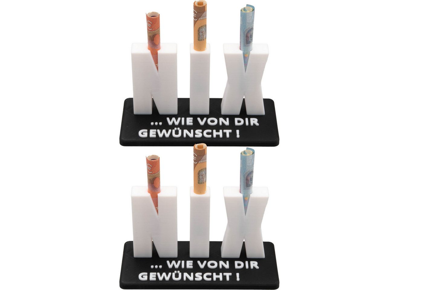 TSB Werk Geschenkbox 2x Geldgeschenk NIX Nichts Geschenk Geburtstag, Geschenkidee, Geldscheingeschenk TSB Werk Geschenkbox 2x Geldgeschenk NIX Nichts Geschenk Geburtstag, Geschenkidee, Geldscheingeschenk von TSB Werk