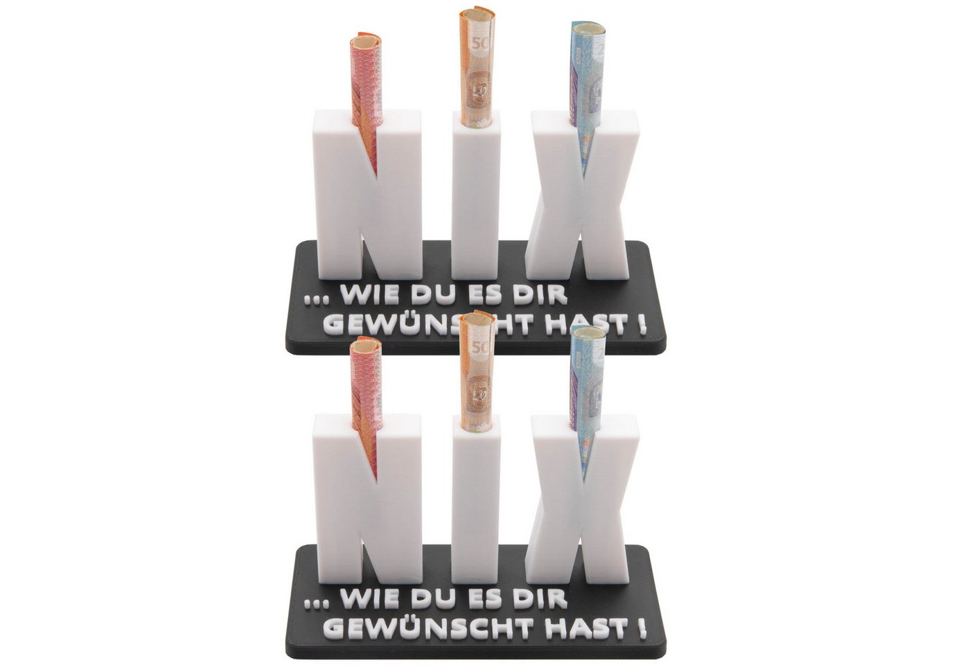 TSB Werk Geschenkbox 2x NIX Geldgeschenk Geschenk Geldscheingeschenk, Nichts, Geburtstag, Geschenkidee TSB Werk Geschenkbox 2x NIX Geldgeschenk Geschenk Geldscheingeschenk, Nichts, Geburtstag, Geschenkidee von TSB Werk