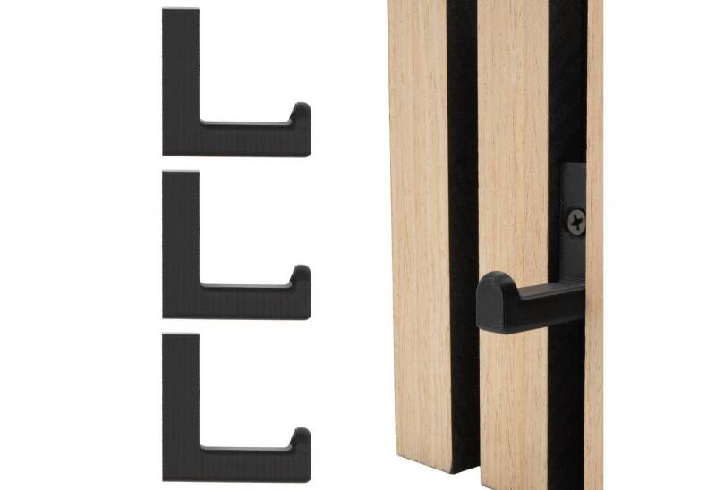 TSB Werk Kleiderhaken Garderobenhaken Akustik Paneele Akustikpaneele, (3-St), Kleiderhaken, Akustikpanele, Haken von TSB Werk