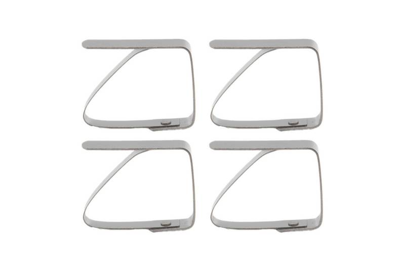 TSB Werk Tischtuchklammer Tischtuchklammern Edelstahl Tischdeckenklammern, (4-tlg), Tischtuchhalter, Tischklammer, Set von TSB Werk