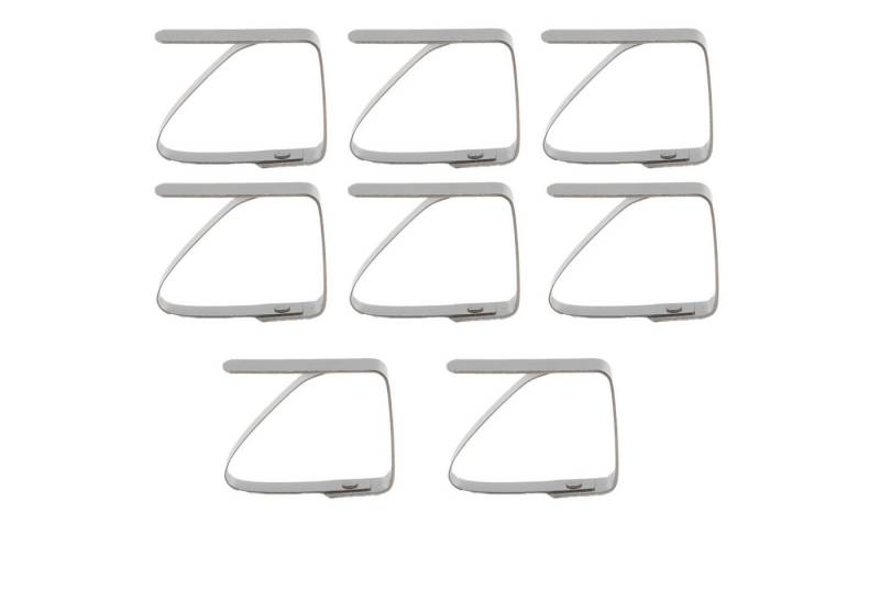 TSB Werk Tischtuchklammer Tischtuchklammern Edelstahl Tischdeckenklammern, (8-tlg), Tischtuchhalter, Tischklammer, Set von TSB Werk