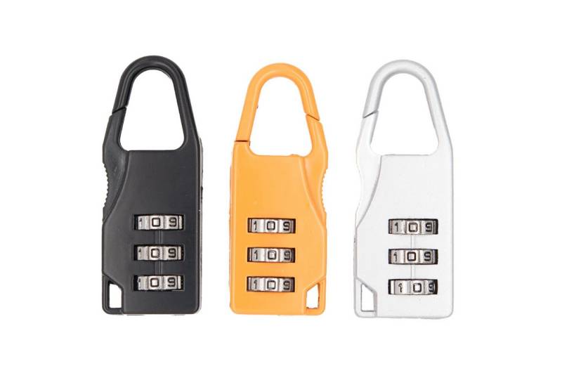 TSB Werk Vorhängeschloss Kofferschloss Zahlenschloss Gepäcksicherung, Koffersicherung, Vorhängeschloss von TSB Werk