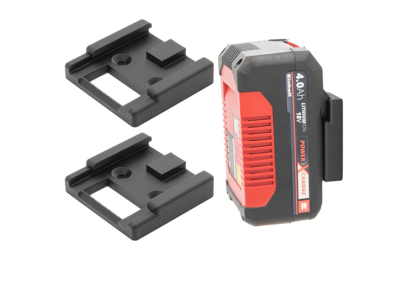 TSB Werk Werkzeughalter Akku Halter für Einhell Power-X-Charge Akkus, 2-tlg., Wandhalterung, Halterung, 18V TSB Werk Werkzeughalter Akku Halter für Einhell Power-X-Charge Akkus, 2-tlg., Wandhalterung, Halterung, 18V von TSB Werk
