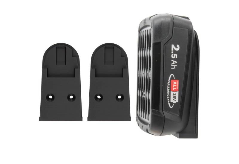 TSB Werk Werkzeughalter Akkuhalter für Bosch PBA ALL 18V Halterung Akku, 2-tlg., Halter, Wandhalterung, Bosch, 18 V von TSB Werk