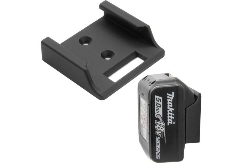TSB Werk Werkzeughalter Akkuhalter für Makita Akku Wandhalter Halter 18V, 1-tlg., Akkuwandhalter, Wandhalterung TSB Werk Werkzeughalter Akkuhalter für Makita Akku Wandhalter Halter 18V, 1-tlg., Akkuwandhalter, Wandhalterung von TSB Werk