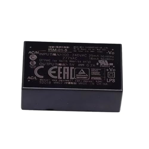 1-W-Netzteil mit Einzelausgang IRM-01-3,3 V IRM-01-5 V IRM-01-9 V IRM-01-12 V IRM-01-15 V IRM-01-24 V(IRM-01-3.3) von TSCFHGQI