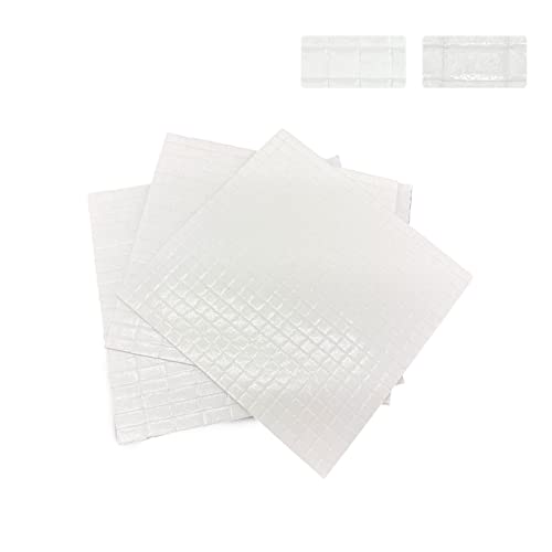 TSHAOUN 800 Stück Klebepads, Schaumstoff Klebepads Doppelseitig Klebepads Klebepunkte für Scrapbooking, Partys, DIY-Kreationen, Haushalts und Bürobedarf, 2 Größen, 10mm×5mm×1mm, 5mm×5mm×1mm (Weiß) von TSHAOUN