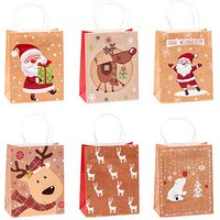 12 TSI Geschenktüten Weihnachten Serie 1.6 Motiv sortiert 18,0 x 23,0 cm von TSI