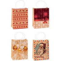 12 TSI Geschenktüten Weihnachten Serie 4 Motiv sortiert 18,0 x 23,0 cm von TSI