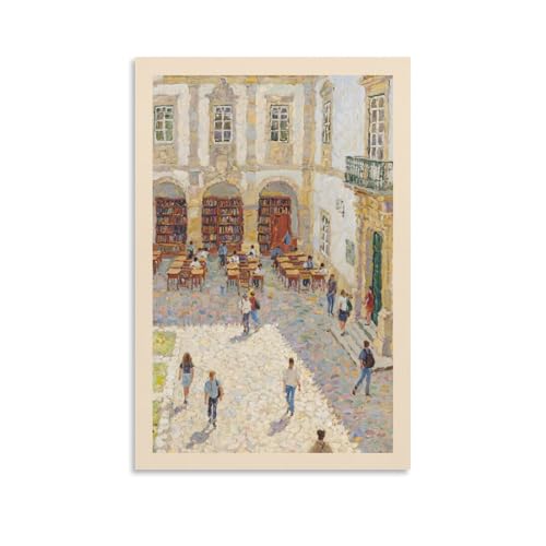TSIDDKA Coimbra Portugal Universität Student Campus Öl Wohnzimmer Schlafzimmer Dekor Moderne ästhetische Wandkunst Poster Geschenk für Freunde Unframe-Stil 20 x 30 cm TSIDDKA Coimbra Portugal Universität Student Campus Öl Wohnzimmer Schlafzimmer Dekor Moderne ästhetische Wandkunst Poster Geschenk für Freunde Unframe-Stil 20 x 30 cm von TSIDDKA
