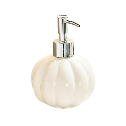 Seifenspender Keramik Handseifenspender Kürbis-Design für Badezimmer Theke Eleganter Seifenspender Badezimmer Ideal für Handseifenspender für Küche und Bad New Home Essentials Seifenspender Keramik Handseifenspender Kürbis-Design für Badezimmer Theke Eleganter Seifenspender Badezimmer Ideal für Handseifenspender für Küche und Bad New Home Essentials von TSKIQQLQ