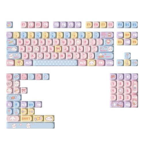 131Keys Farbenfrohe Süßigkeitenbären Themen Tastatur Tastatur Set Für Die Mechanische Tastaturschlüsselkaps Anpassung 131Keys Farbenfrohe Süßigkeitenbären Themen Tastatur Tastatur Set Für Die Mechanische Tastaturschlüsselkaps Anpassung von TSMORY