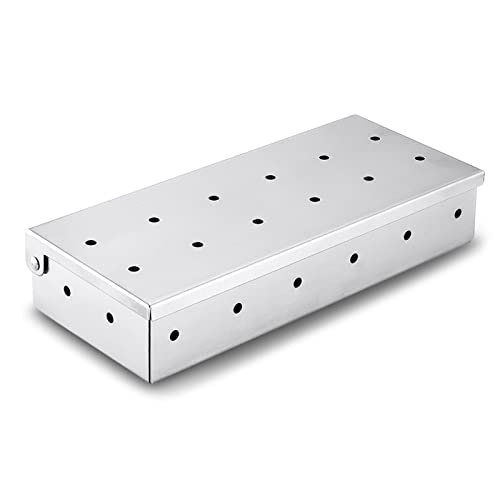 BBQ Edelstahl Holzspäne Räucherbox Holzpellet Holzkohle Grillgenerator für Fisch Rind Fleisch BBQ Edelstahl Holzspäne Räucherbox Holzpellet Holzkohle Grillgenerator für Fisch Rind Fleisch von TSMORY