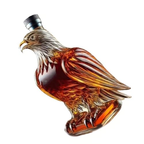 Creative Glede Glasflasche, ideal für Unterhaltung von Gästen, Whiskey-Karaffe, 300 ml Fassungsvermögen, Likörflasche Creative Glede Glasflasche, ideal für Unterhaltung von Gästen, Whiskey-Karaffe, 300 ml Fassungsvermögen, Likörflasche von TSMORY