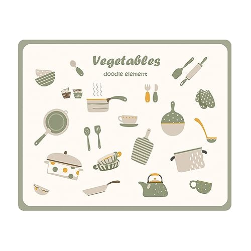 Saugfähige Kaffeeschale, schnell trocknende Matte, bedruckt, Abtropfmatte für Tisch, Badezimmer, Küche, Abtropfpads Saugfähige Kaffeeschale, schnell trocknende Matte, bedruckt, Abtropfmatte für Tisch, Badezimmer, Küche, Abtropfpads von TSMORY