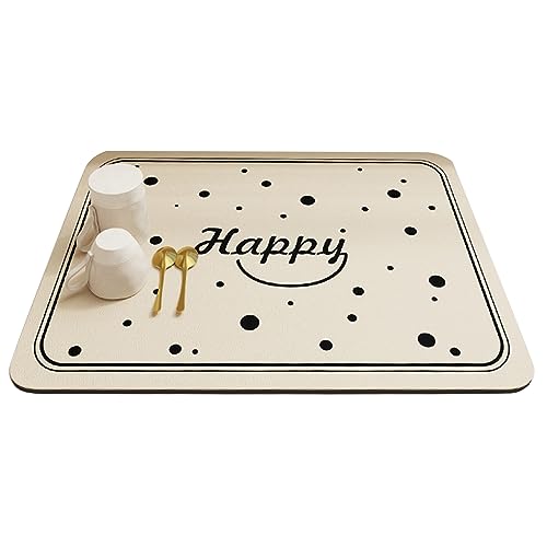 Saugfähige Kaffeeschale, schnell trocknende Matte, bedruckt, Abtropfmatte für Tisch, Badezimmer, Küche, Abtropfpads Saugfähige Kaffeeschale, schnell trocknende Matte, bedruckt, Abtropfmatte für Tisch, Badezimmer, Küche, Abtropfpads von TSMORY