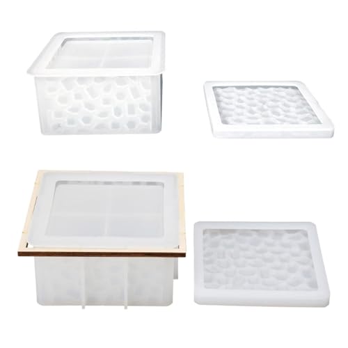 TSMORY Aufbewahrungsbox-Formen, Silikonharz-Box-Formen, Aufbewahrungsbehälter, Epoxid-Form, Silikon für Harzguss, Schmuckkästchen TSMORY Aufbewahrungsbox-Formen, Silikonharz-Box-Formen, Aufbewahrungsbehälter, Epoxid-Form, Silikon für Harzguss, Schmuckkästchen von TSMORY