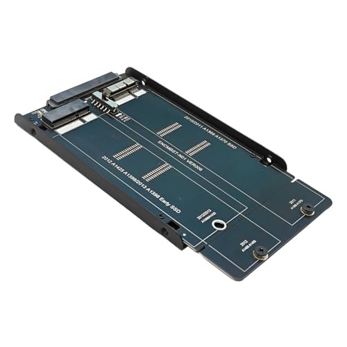 TSMORY Festplatte Bis 22Pin Für 2010 2011 A1369/1370 2012 1425/1398/1466/1465 Festplattenadapter Leser Metallschale 6gbit/s von TSMORY