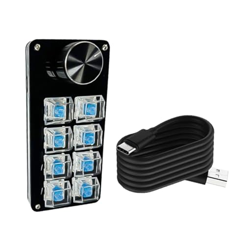 TSMORY Multifunktionales programmierbares Makro-Tastenfeld mit mechanischer Tasteneinstellung, für Gaming, Bearbeitung von Medien TSMORY Multifunktionales programmierbares Makro-Tastenfeld mit mechanischer Tasteneinstellung, für Gaming, Bearbeitung von Medien von TSMORY