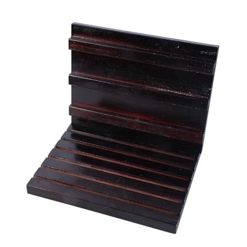 TSMORY Solid Wood Challenge Coin Display Ständer Multi Zeilen Münzhalterschkt von TSMORY