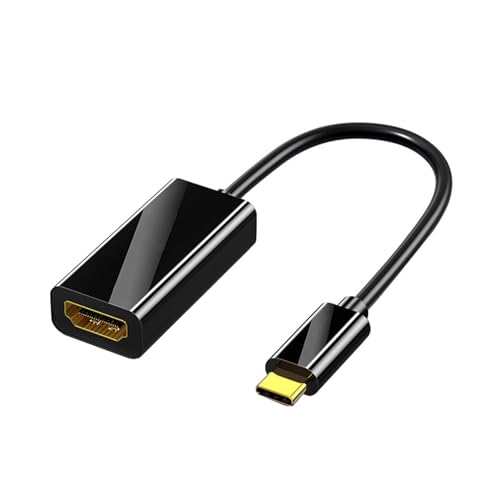 USB C Zu HDTV Adapter 4K Typ C Zu HDTV Video Converters Bildschirmspiegelungsfunktion Für Telefonlaptop Tablets von TSMORY