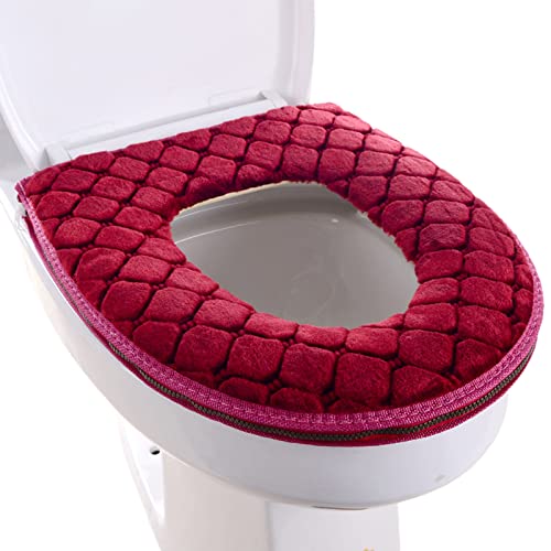 Weiches WC-Sitzkissen, waschbar und bequem, passend für die meisten Toilettendeckel Weiches WC-Sitzkissen, waschbar und bequem, passend für die meisten Toilettendeckel von TSMORY