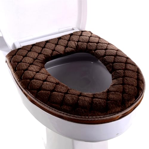Weiches WC-Sitzkissen, waschbar und bequem, passend für die meisten Toilettendeckel Weiches WC-Sitzkissen, waschbar und bequem, passend für die meisten Toilettendeckel von TSMORY