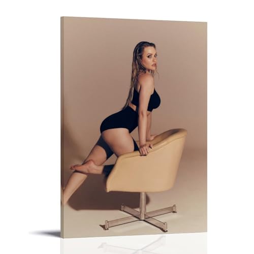 TSNKNP Mia Malkova Poster Dekorative Malerei Leinwand Wandkunst Wohnzimmer Poster Schlafzimmer Malerei,Wandkunst Bilddruck Moderne Familienzimmer Dekor 08x12inch(20x30cm) von TSNKNP