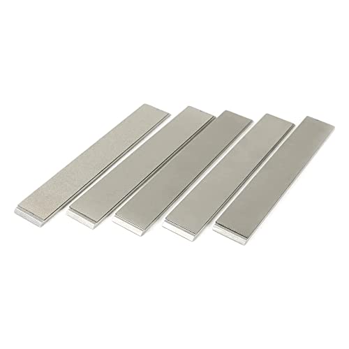 TSPROF - 5 Stück Rechteckig Schleifstein Set, Diamant Schleifstein auf Rohlinge für Messerklingen, Diamantstein Set für Anfänger und Fortgeschrittene, Messerschärfset Must-Have TSPROF - 5 Stück Rechteckig Schleifstein Set, Diamant Schleifstein auf Rohlinge für Messerklingen, Diamantstein Set für Anfänger und Fortgeschrittene, Messerschärfset Must-Have von TSPROF