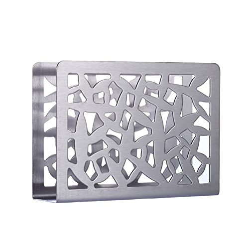 TSQZE Serviettenhalter Metall Freistehende Serviettenspender, rutschfest Anti-Rost Serviettenständer Deko Tisch Serviettenhalter, Edelstahl Papierserviettenhalter Für Kitchen Restaurant Hotel Party TSQZE Serviettenhalter Metall Freistehende Serviettenspender, rutschfest Anti-Rost Serviettenständer Deko Tisch Serviettenhalter, Edelstahl Papierserviettenhalter Für Kitchen Restaurant Hotel Party von TSQZE