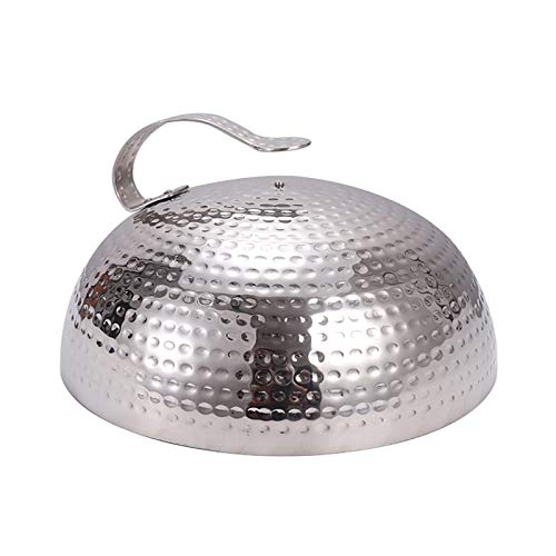 TSTSM Käseschmelzkuppel, Dome Food Meal Steak Dish Deckel Für Drinnen/im Freien, Teppanyaki-Deckel, Runde Gargutabdeckung, 28cm/30cm-A||28 * 12cm von TSTSM