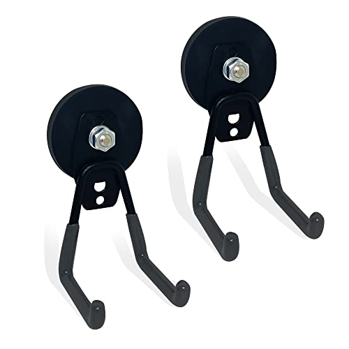 TSUYA Starke Magnethaken, 10 kg, Garagen-Magnethaken, Allzweckhaken, strapazierfähig zum Aufhängen von Hofwerkzeugen, Verlängerungsschlauch, Elektrowerkzeuge, Werkstatt, Organisation, Outdoor Indoor TSUYA Starke Magnethaken, 10 kg, Garagen-Magnethaken, Allzweckhaken, strapazierfähig zum Aufhängen von Hofwerkzeugen, Verlängerungsschlauch, Elektrowerkzeuge, Werkstatt, Organisation, Outdoor Indoor von TSUYA